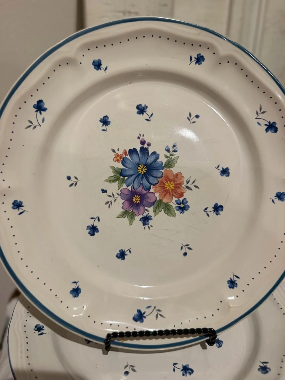 Provincial Bouquet Dinner Plate